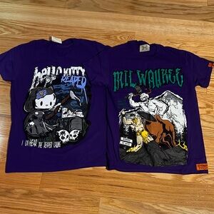 2 Trendy Purple T-shirts